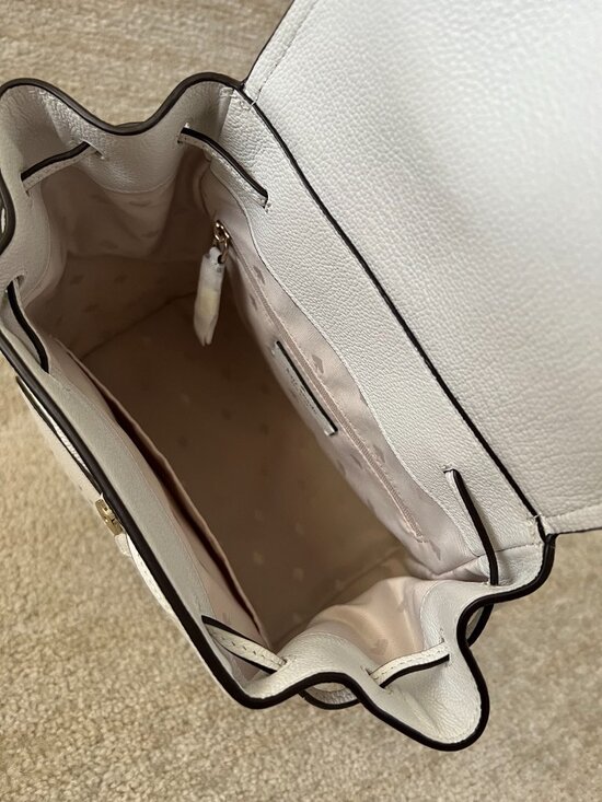 Kate Spade Darcy Flap Pride Rainbow Pebbled Leather Backpack main image 5